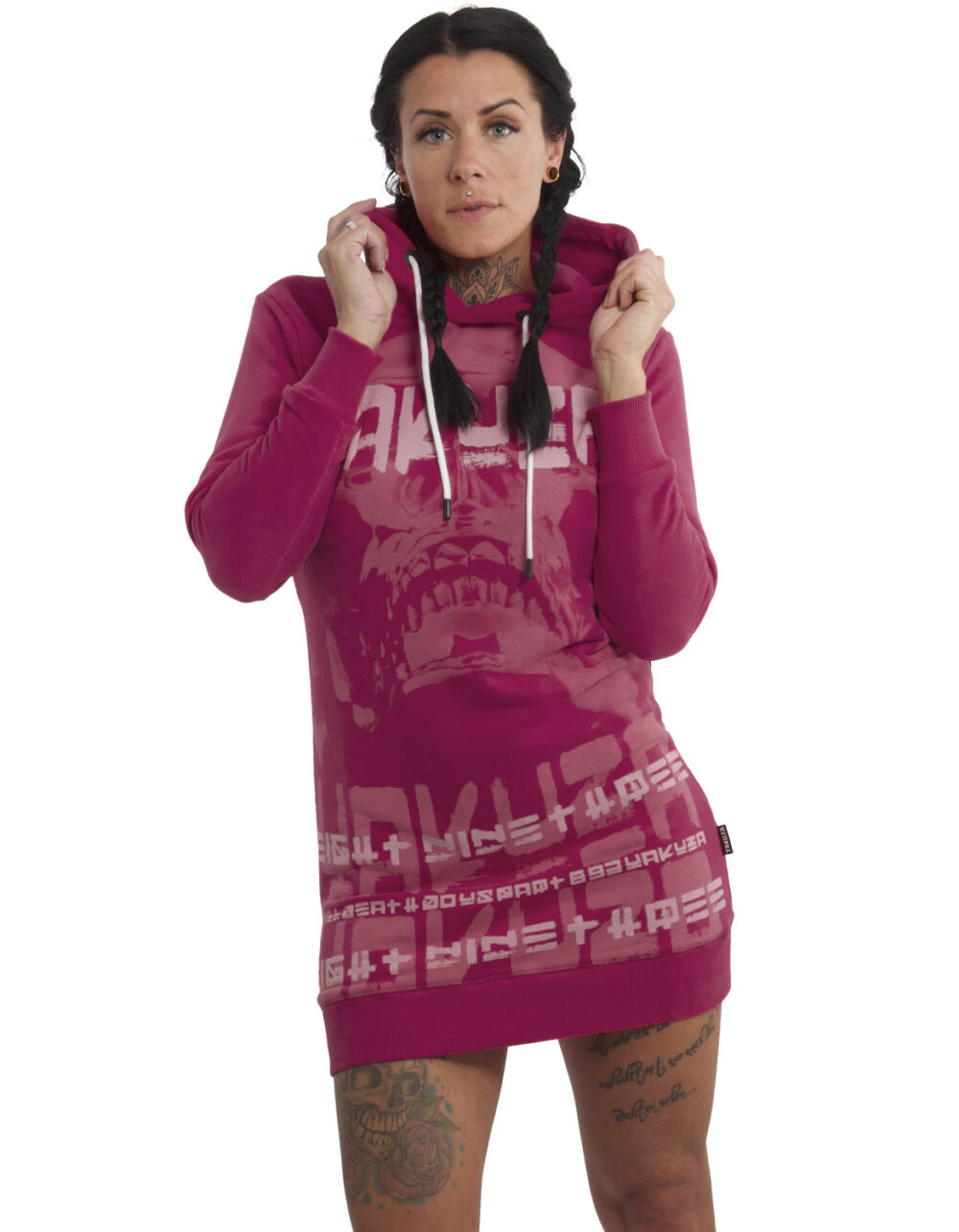 YAKUZA Galvanic Hoodie Kleid