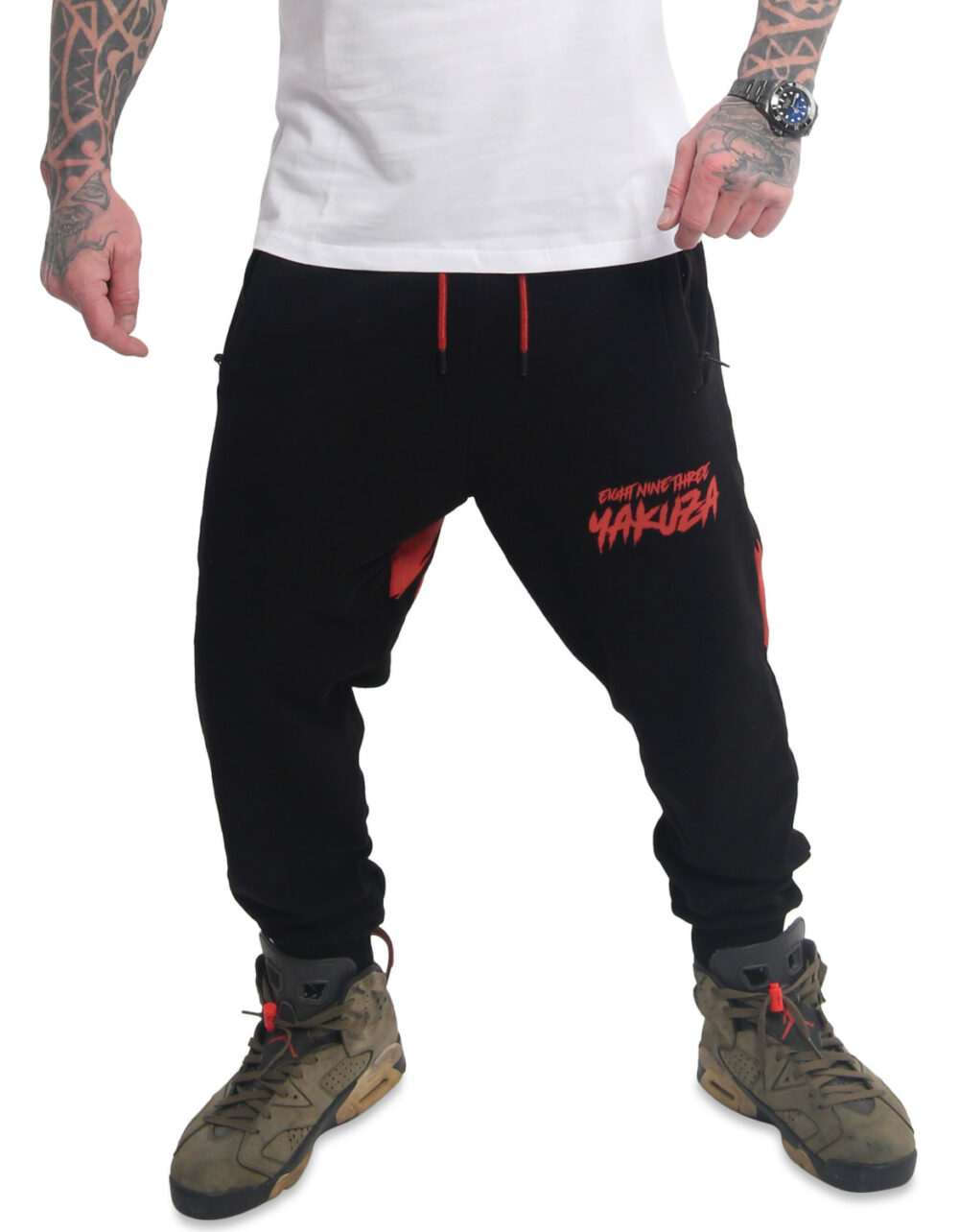 YAKUZA Fat Tag Casual Jogginghose