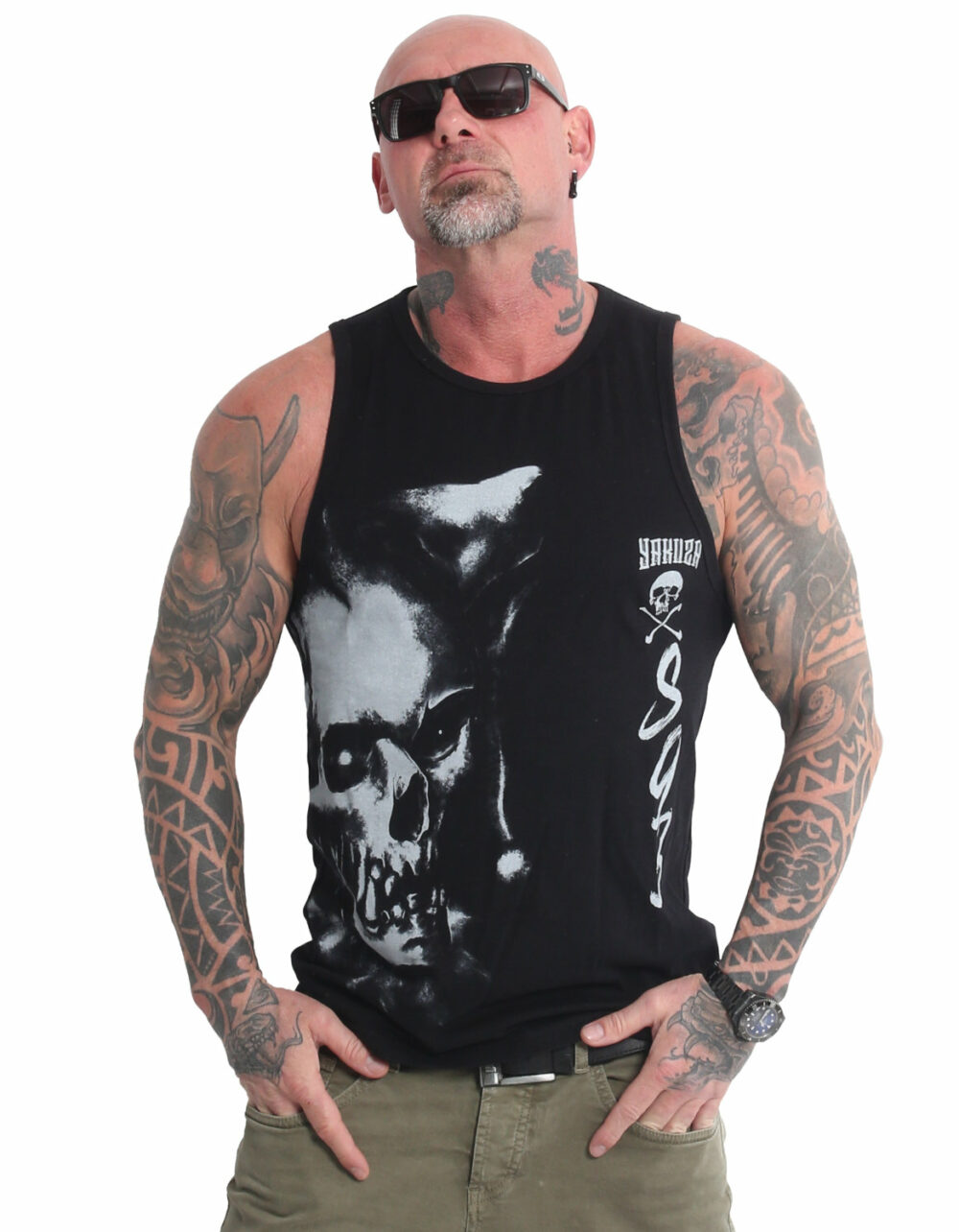 YAKUZA Dead Clown Slim Tanktop