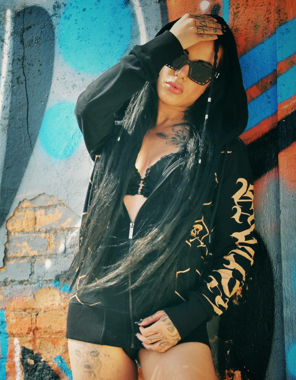 YAKUZA Honeycomb Kapuzenjacke