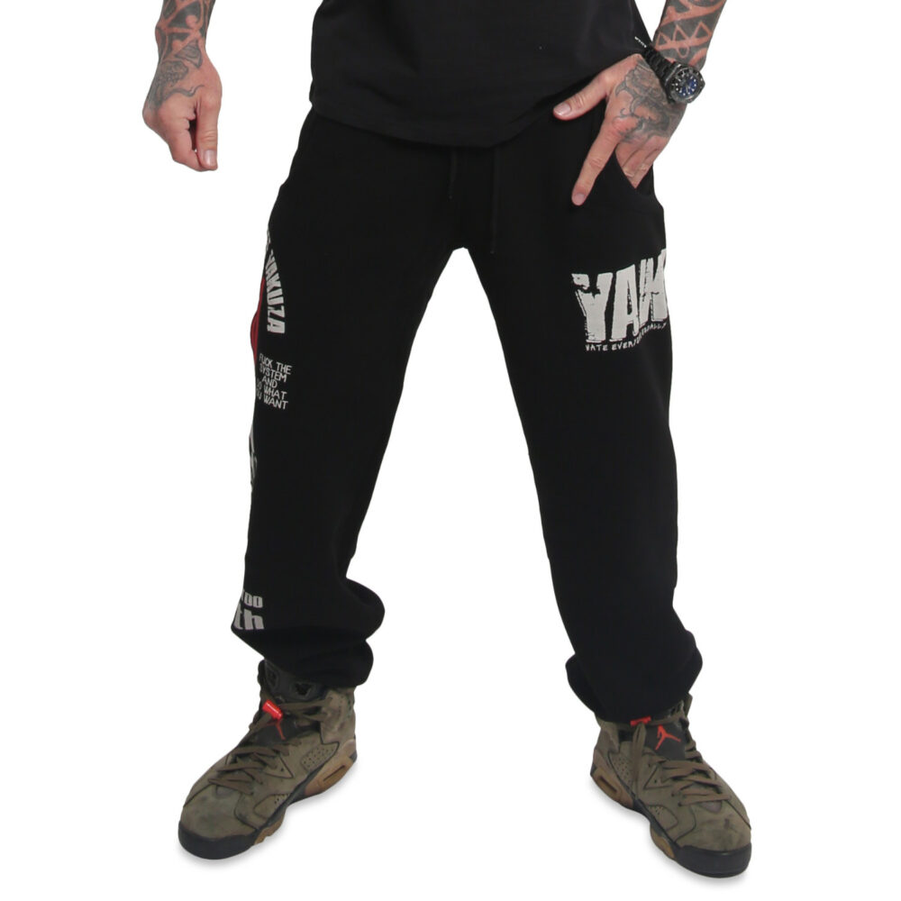 Yakuza Pantaloni Jogger Loose Uomo: Morbidi, Ampi E Con Stampe Vintage