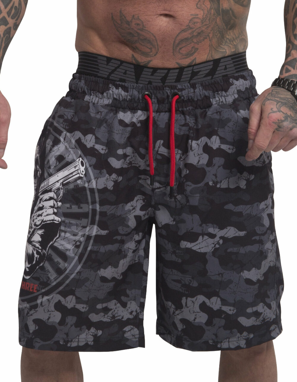 YAKUZA Trouble Badeshorts