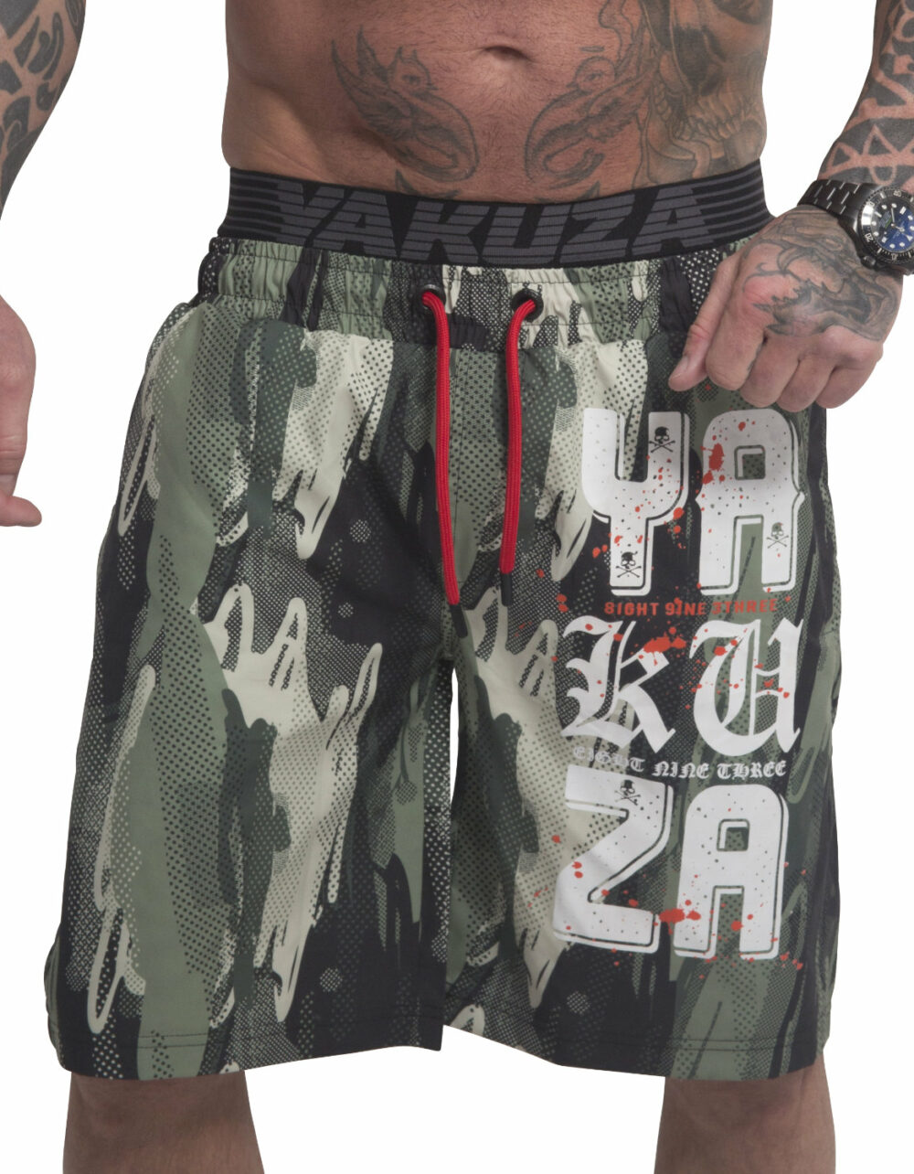 YAKUZA URBNSTL Badeshorts