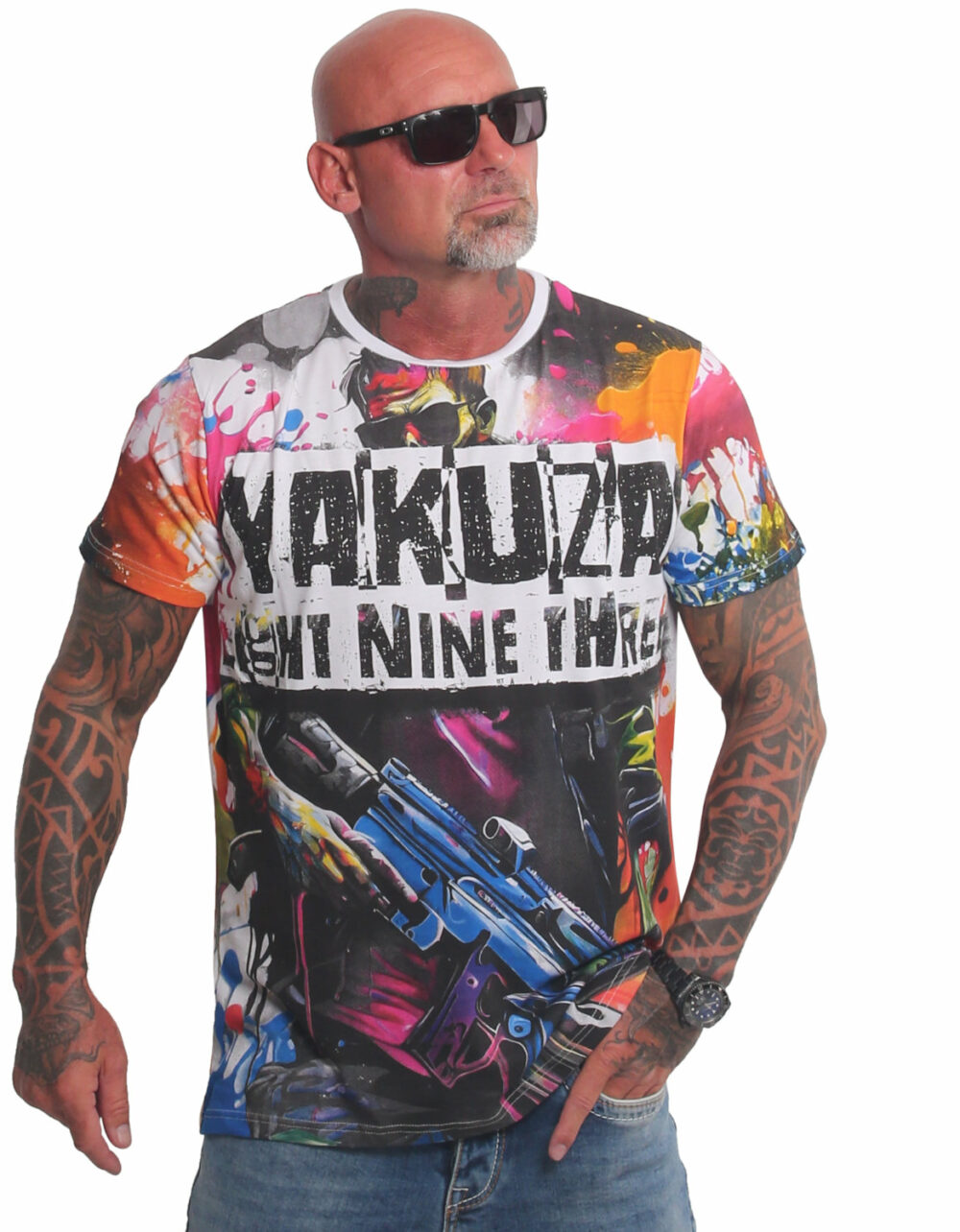 YAKUZA Specialist Allover Regular T-Shirt