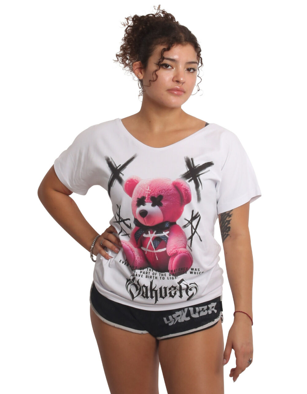 YAKUZA Plushie Wide Neck T-Shirt