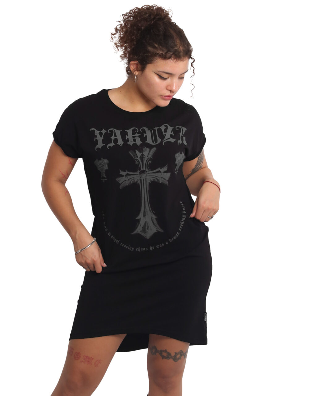 YAKUZA Wings V02 Urban T-Shirt Kleid