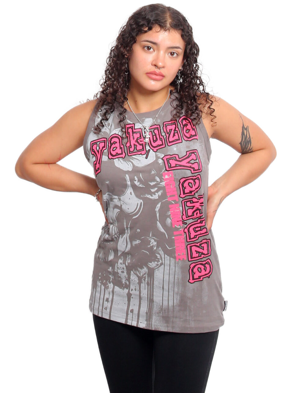 YAKUZA Death Bloom Urban Tank Shirt