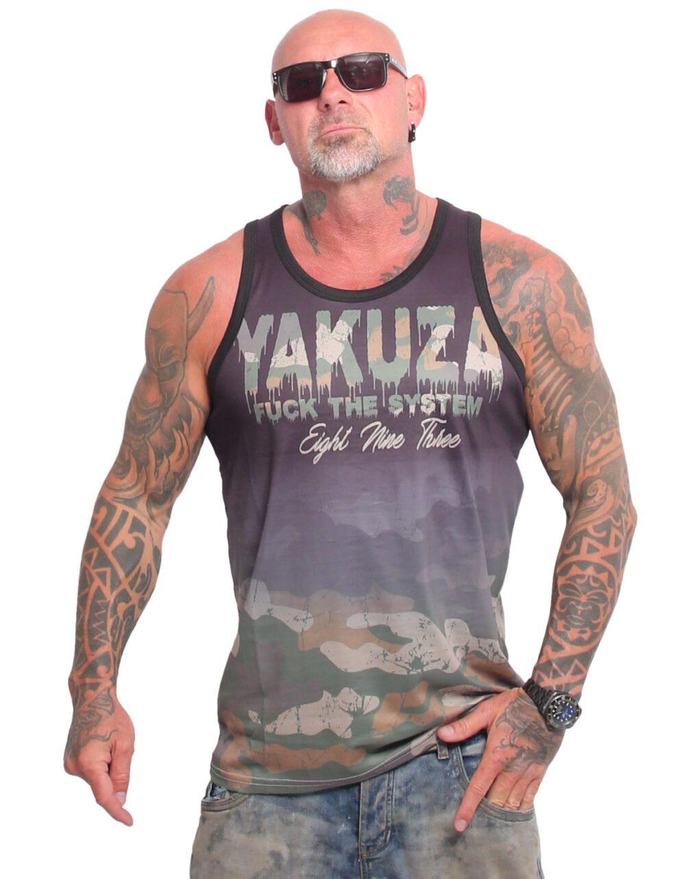 YAKUZA Silent Mesh Tanktop