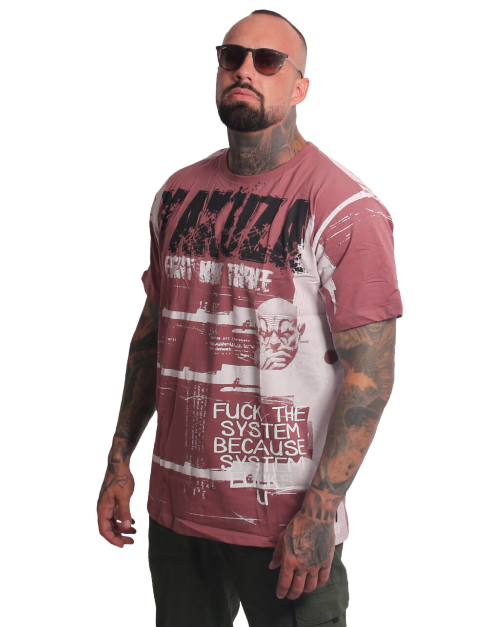 YAKUZA System Allover Regular T-Shirt
