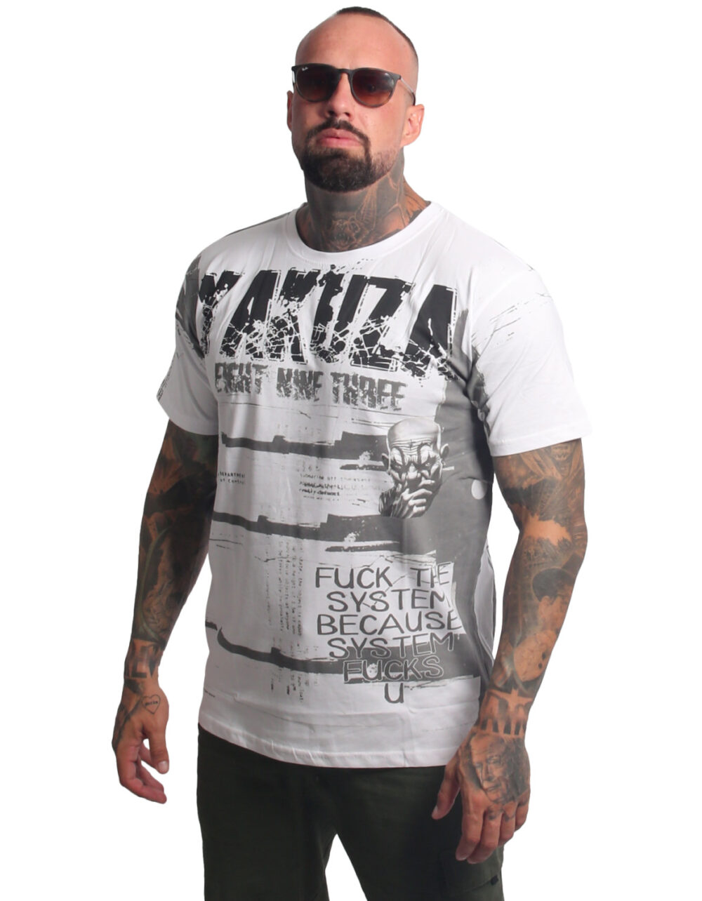 YAKUZA System Allover Regular T-Shirt