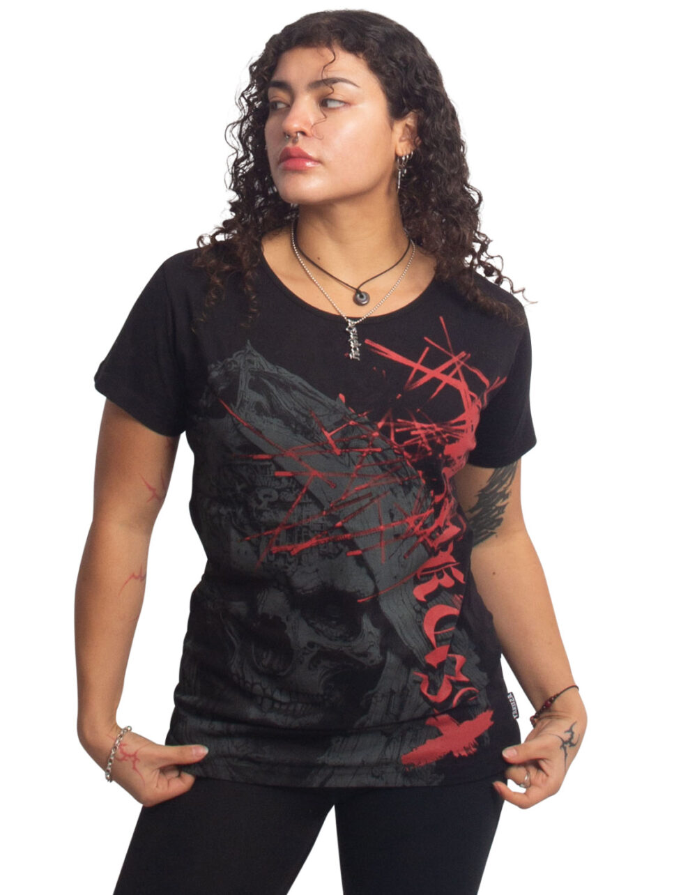 YAKUZA Dark Angel Urban Crew Neck T-Shirt