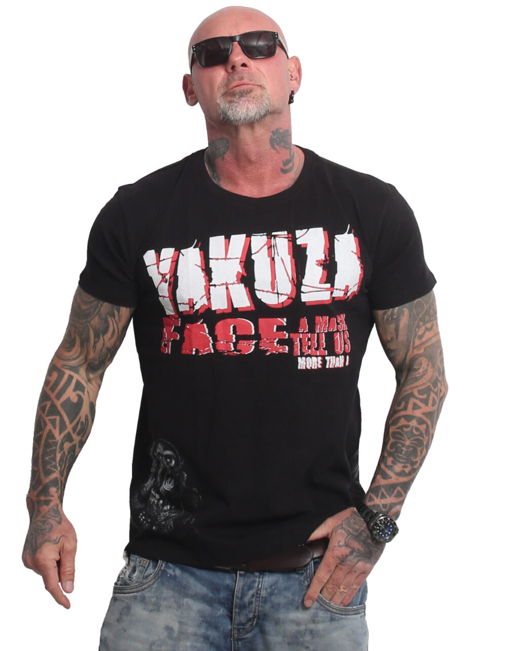 YAKUZA Mask Regular T-Shirt