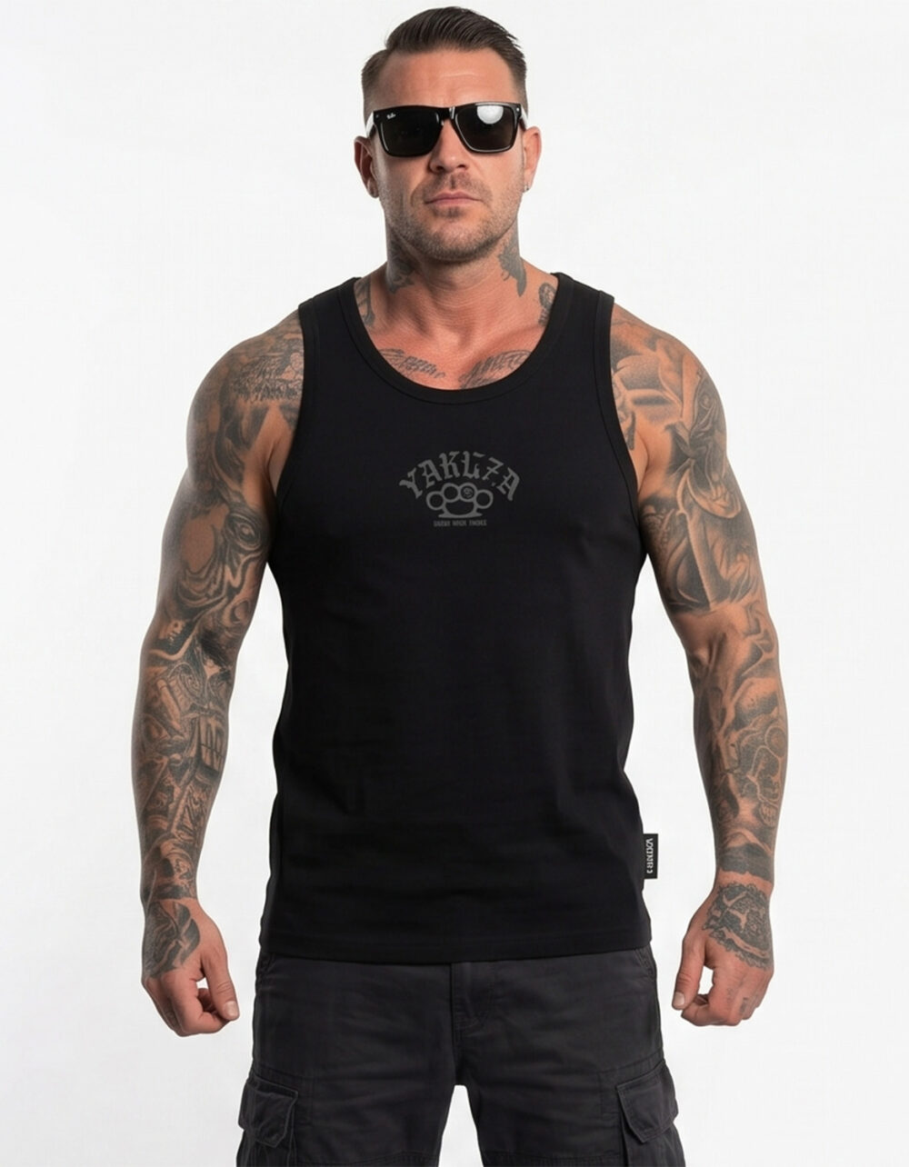 YAKUZA Crusher Slim Racer Basic Tanktop
